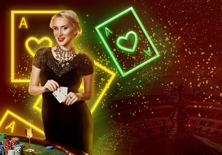 Antarmuka aplikasi mobile permata4 menampilkan menu utama dengan opsi deposit dan permainan